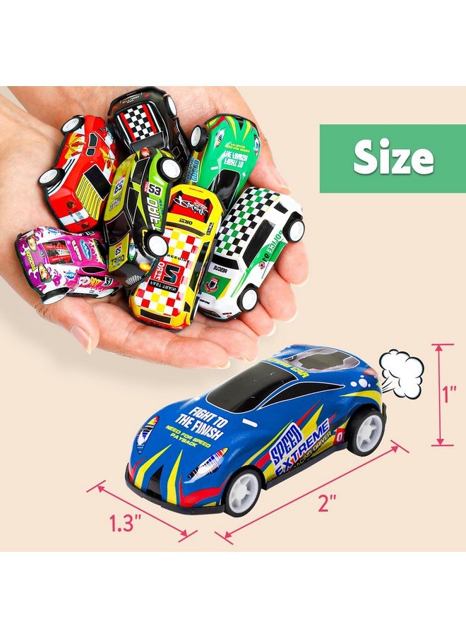 30 Pcs Pull Back Cars Party Favors For Kids 4-8 8-12, Mini Vehicles Toy Bulk, Party Favor Race Cars Toys, Goodie Bag Stuffers For Birthday Party