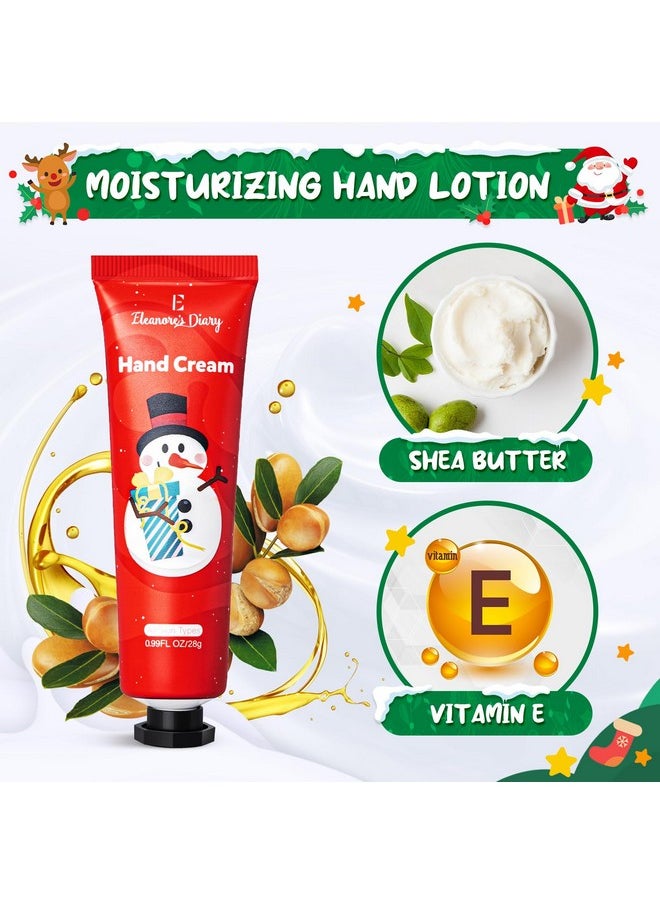 Hand Cream Gifts Set, 6Pcs Mini Hand Lotion Travel Size, Christmas Stocking Stuffers Gifts For Women, Moisturizing Shea Butter Hand Cream For Dry Cracked Hand, Calendar Advent Gifts