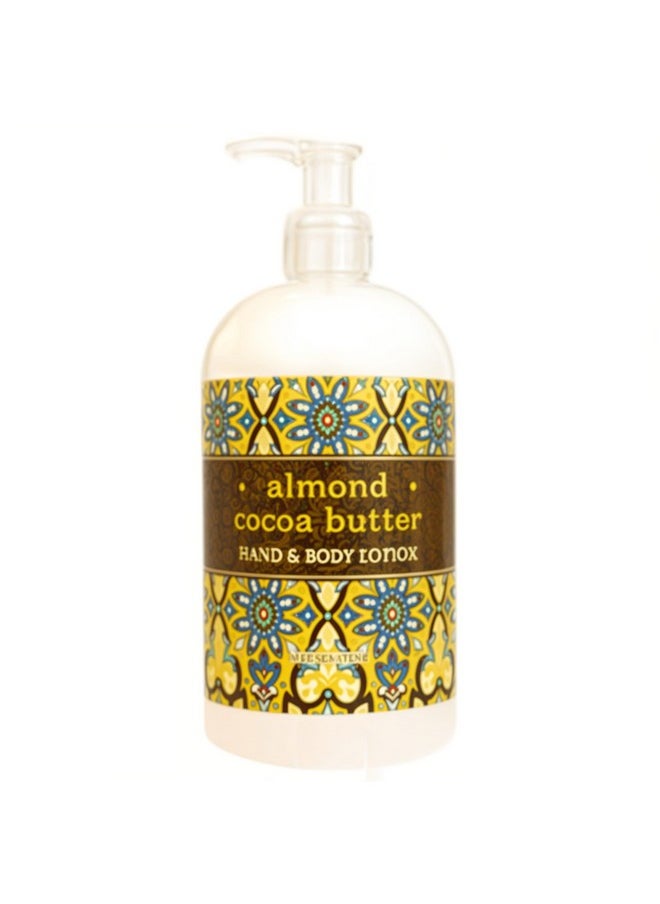 Greenwich Bay Almond Cocoa Butter Scented Lotion With Shea Butter - Luxury Spa Botanical Collection - Beautiful Packaging - 16 Ounce Each Bottle