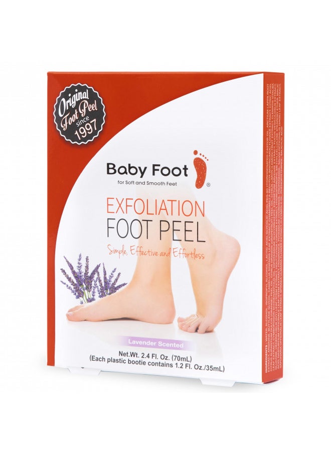 Baby Foot Peel Mask-Original Exfoliant Foot Peel-Callus Remover for Rough Cracked Dry Feet-Dead Skin Remove-Foot Peeling Mask for Baby Soft Feet