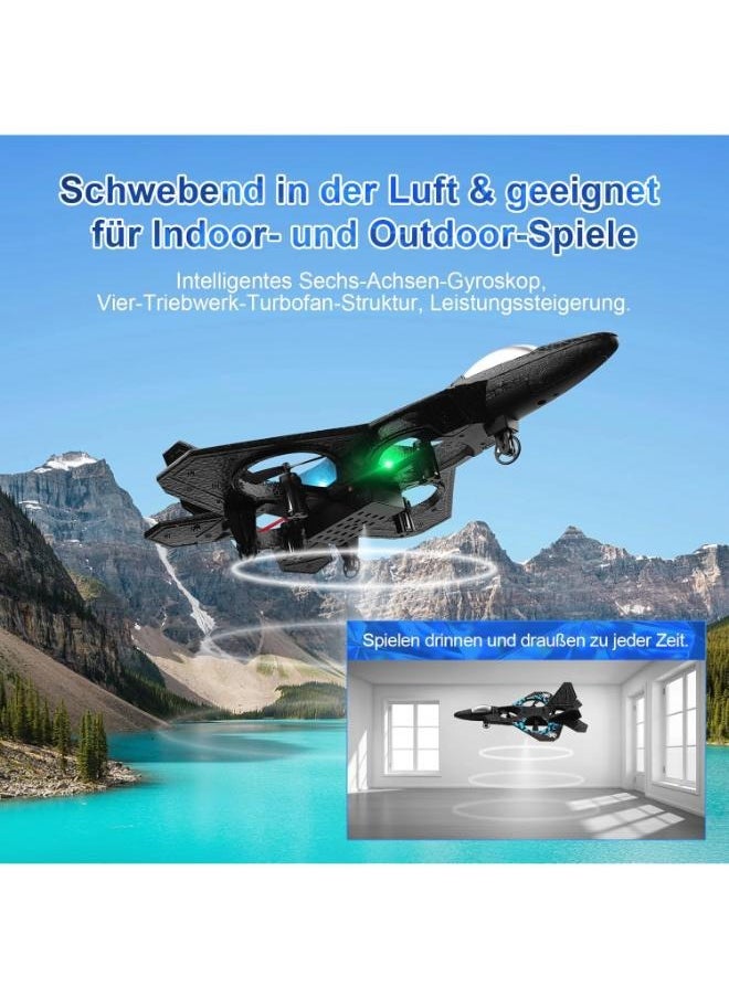 2.4GHz Remote Control Drone Plane L0712 – Quadcopter Fighter Aircraft with Auto Hovering and 3D Flip