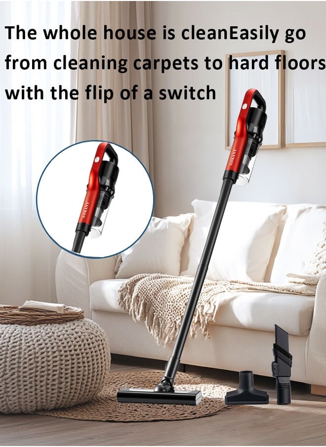 3 in 1 Vacuum Cleaner,4m Corded Upright Vacuum Cleaner,Ideal for Home, Car, Hard Floor, Carpet, Pet Hair,SK-13034