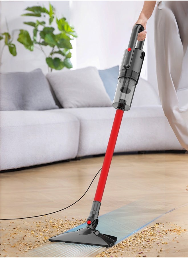 Vacuum Cleaner,13Kpa 3 In 1 Wet & Dry Handheld Stick Cleaner with Water Tank and Mop,5M Corded Stick Vacuum Cleaner for Hard Floor/Carpet/Pet Hair,600W DX200