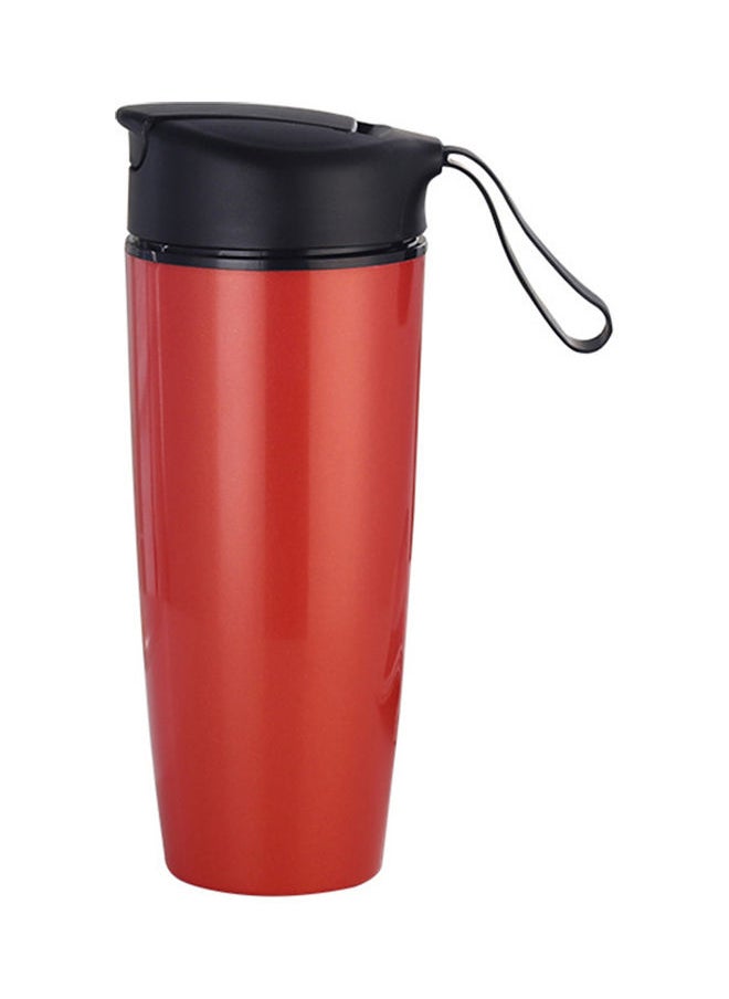 Portable Stainless Steel Vacuum Flask Red