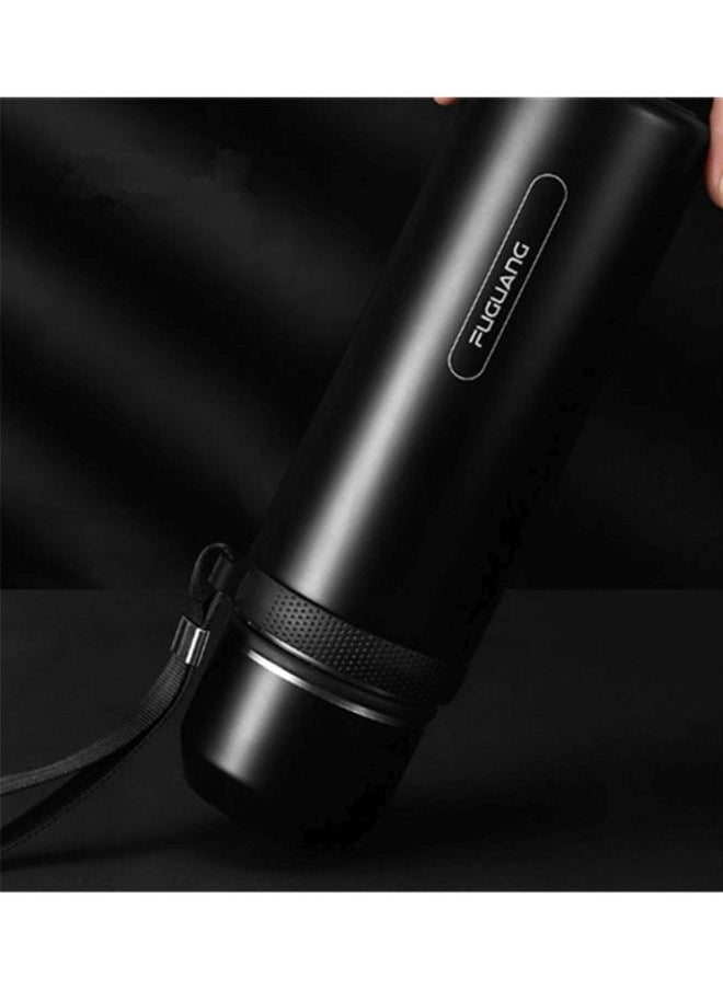 Heat Preservation Water Bottle Black