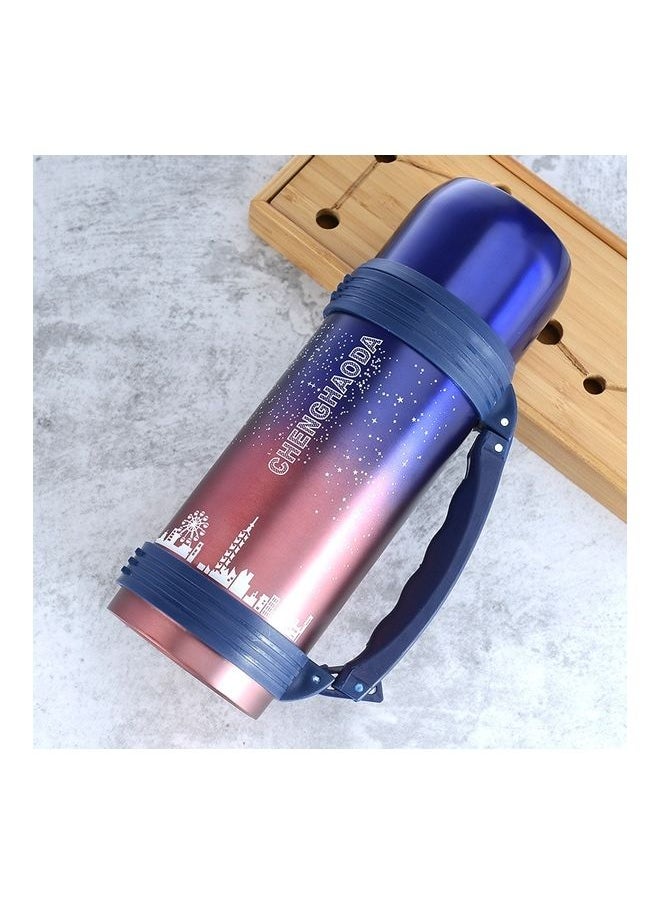 Stainless Steel Starry Sky Double-Layer Vacuum Flask Multicolour