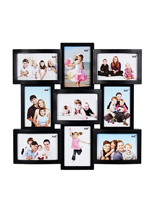 Jaipur Crafts Premium Collage Photo Frame Black 19x19x2inch