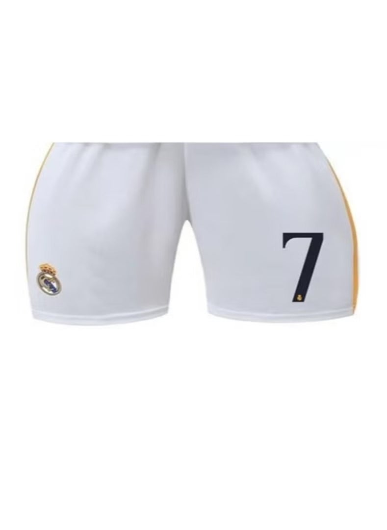 4-piece set of Real Madrid No.7 new football jersey