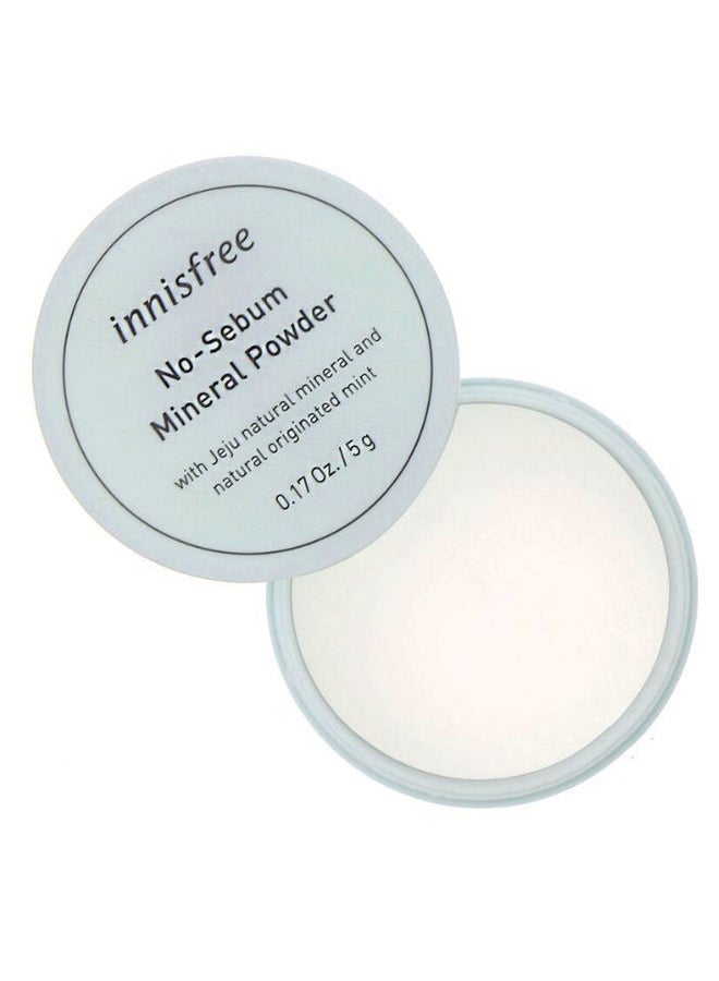 No-Sebum Mineral Powder White