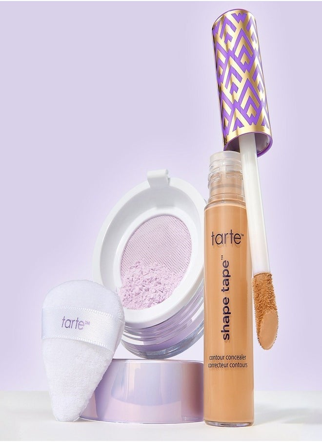 TARTE Creaseless Setting & Brightening - Powder  Yellow - for light to tan skin tones 7g