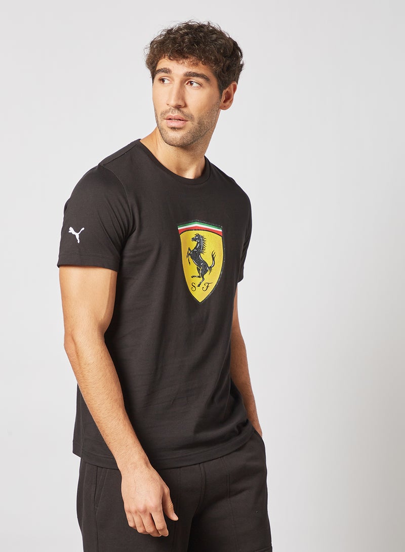 Scuderia Ferrari Race Shield T-Shirt Black