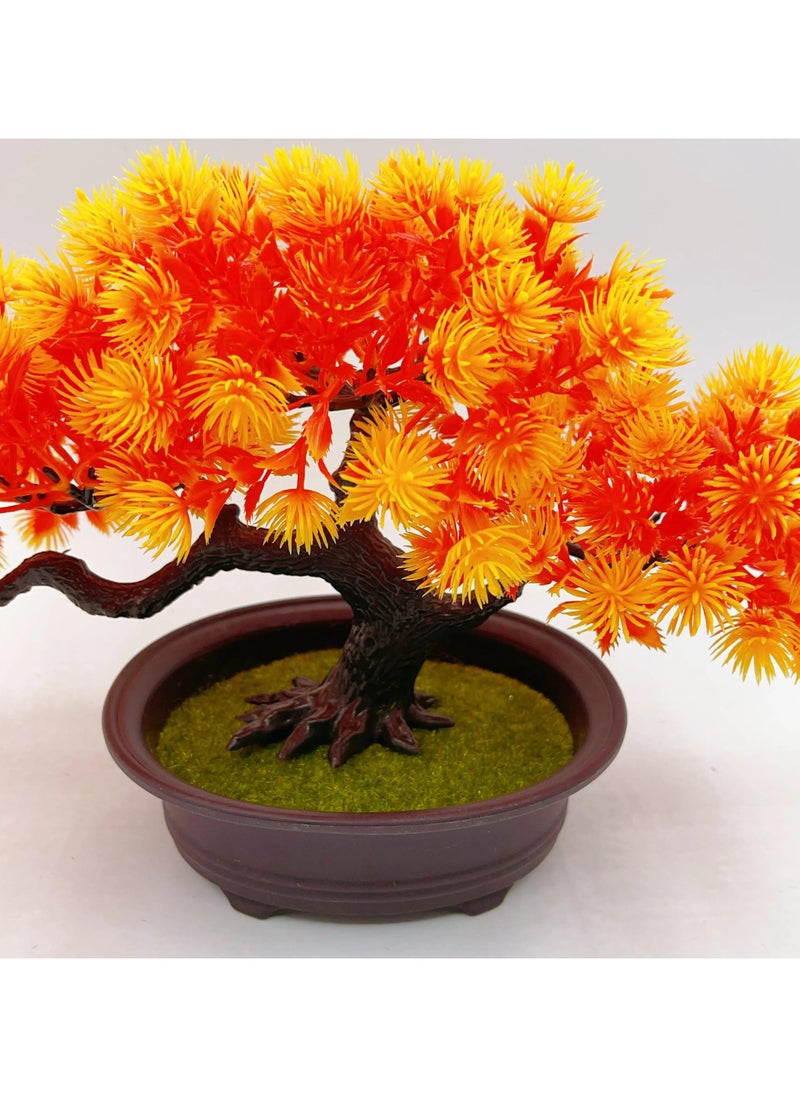 Festival Potted Plant Simulation Decorative Bonsai Home Office Pine Tree Gift Lifelike Accessory Artificial