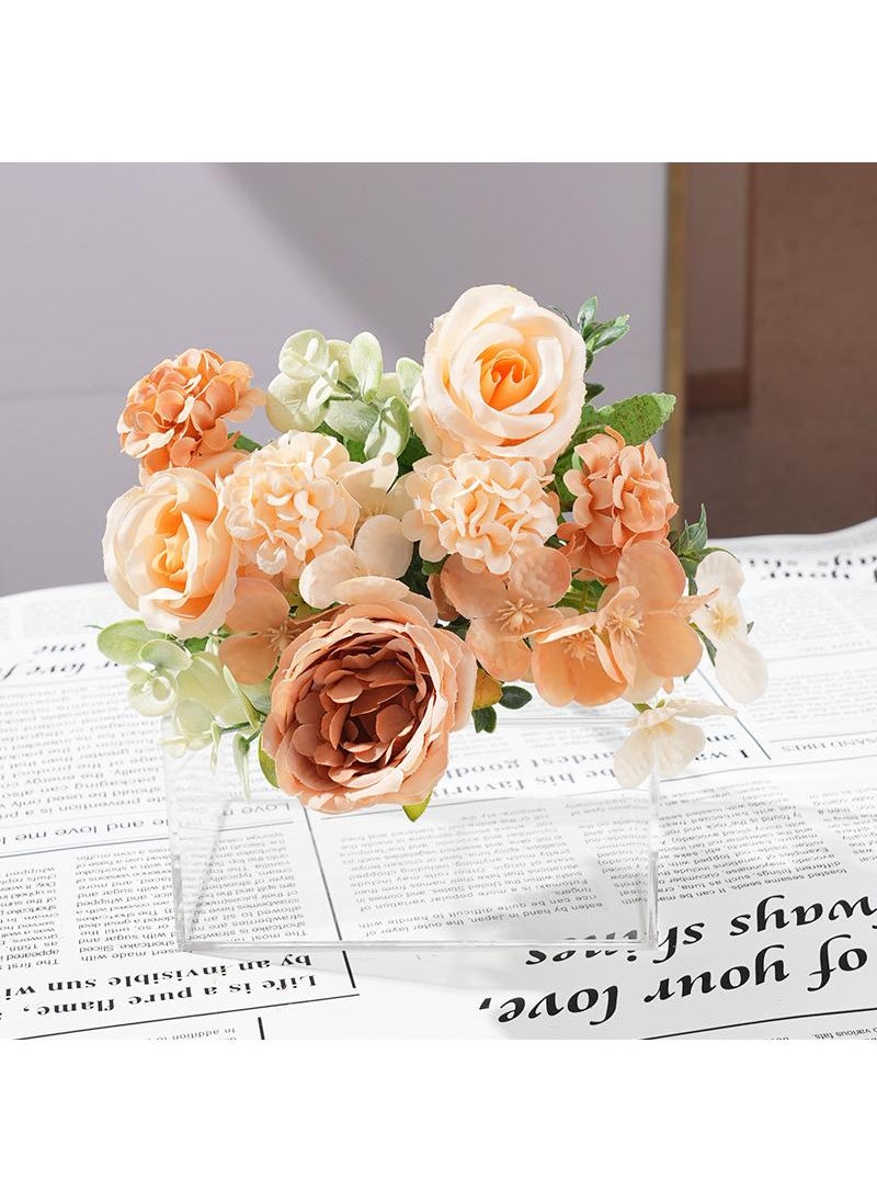 1 Pcs Hydrangea Rose Artificial Flower Wedding Decoration Home Decoration Table Decoration Photography Fake Flower