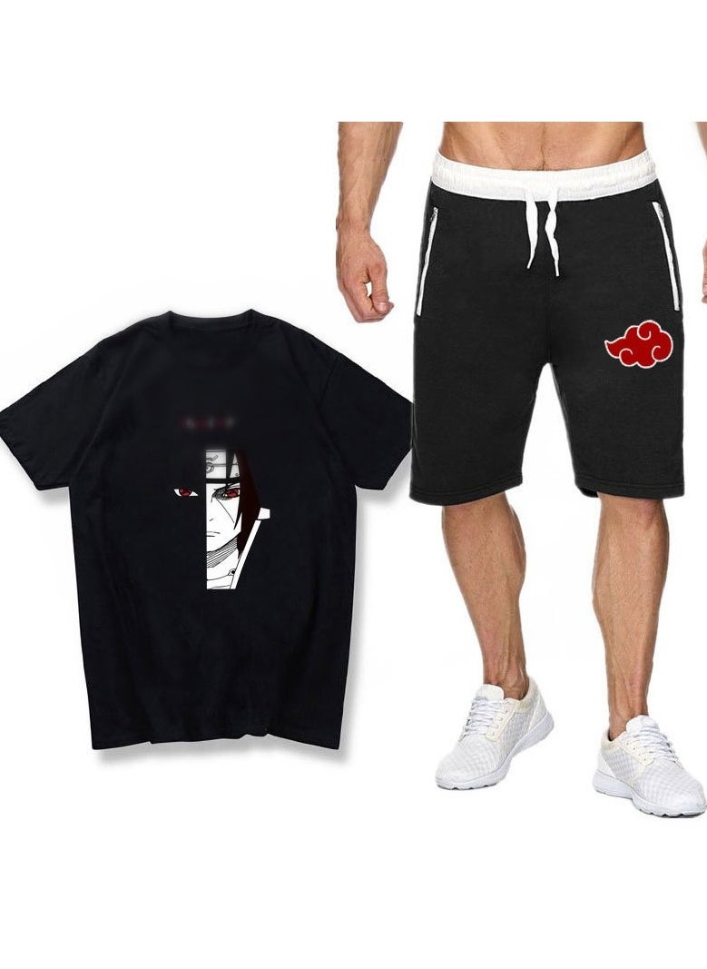 New Hokage Ninja Short Sleeve Shorts Set