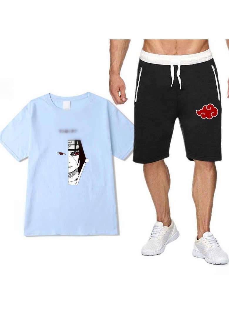 New Hokage Ninja Short Sleeve Shorts Set