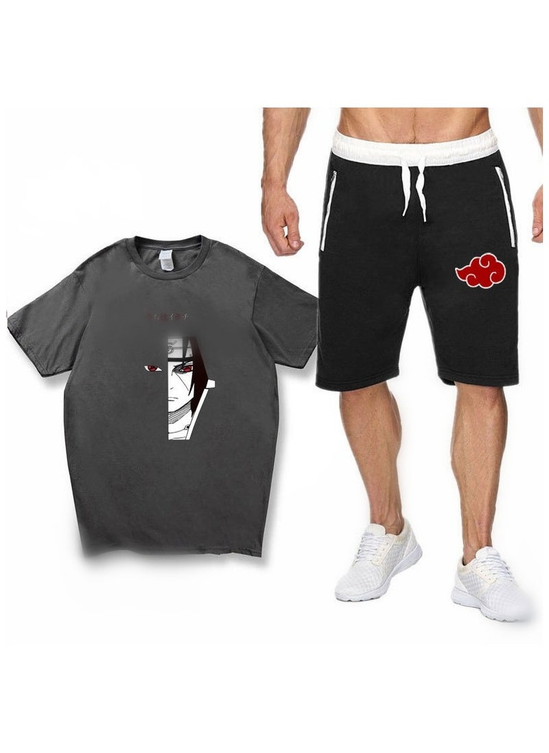 New Hokage Ninja Short Sleeve Shorts Set