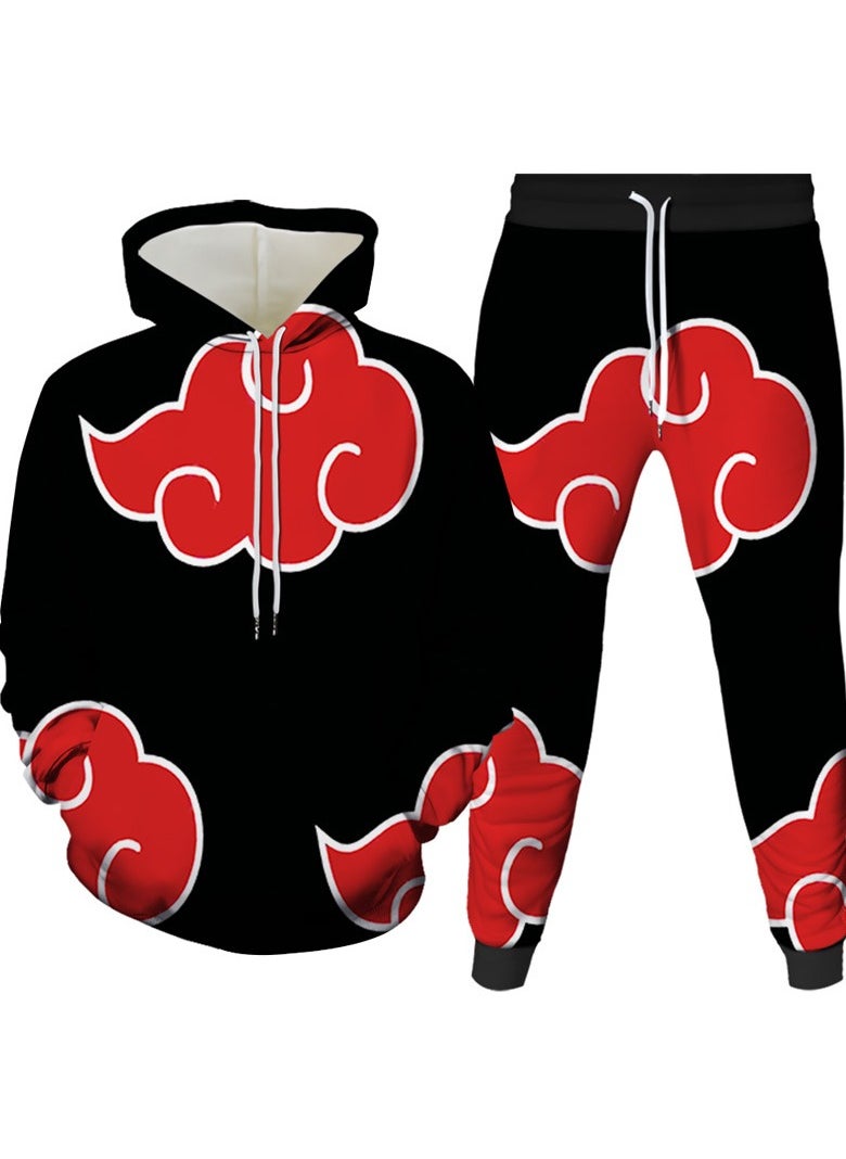 Fashion Anime Movie Naruto 3D Printed Hooded Sweatshirt