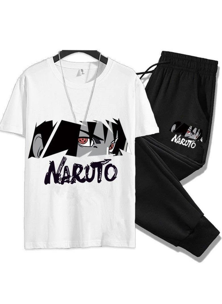 Naruto Boy Hat Cool Summer Short sleeved Pants