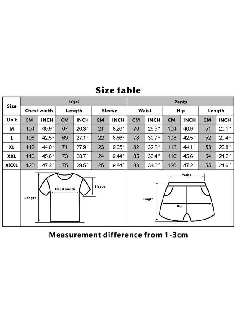 Naruto Trendy Loose Straight Tube Two Piece Set