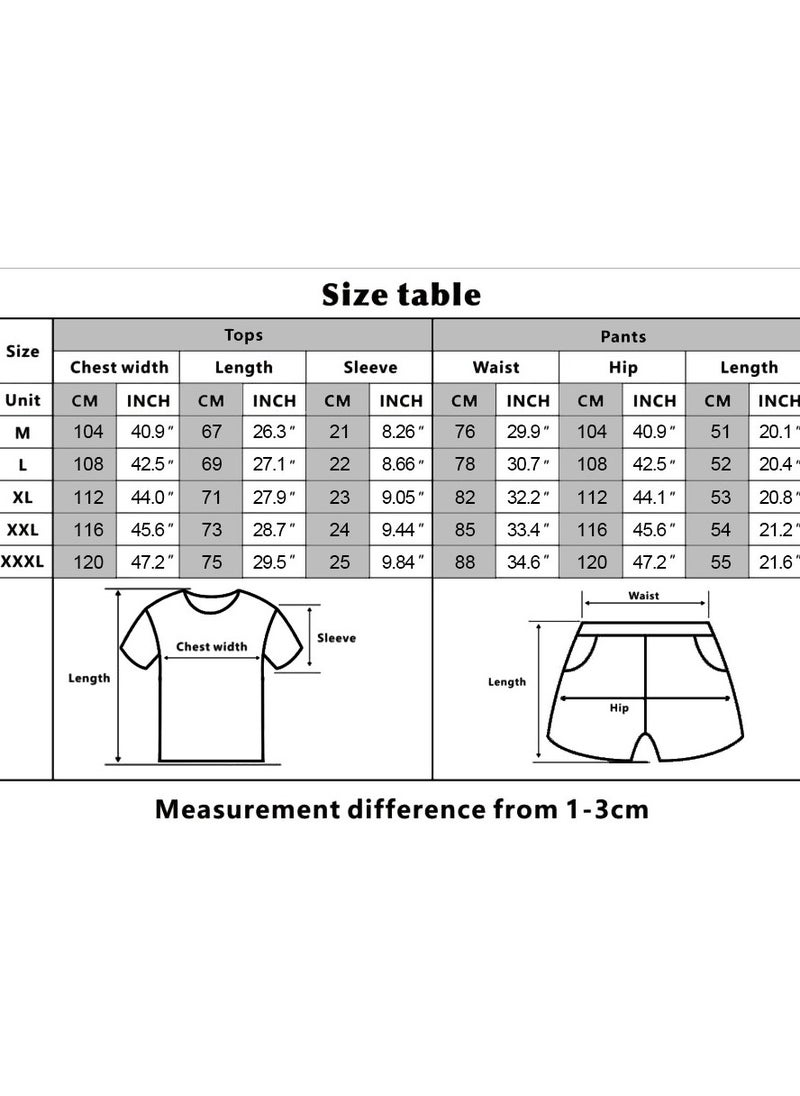 Naruto Trendy Loose Straight Tube Two Piece Set