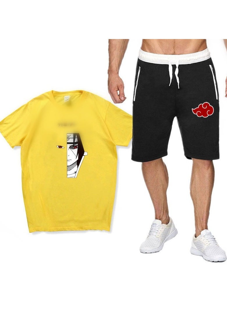 New Hokage Ninja Short Sleeve Shorts Set