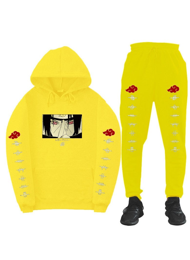 New Naruto Printed Hoodie Set