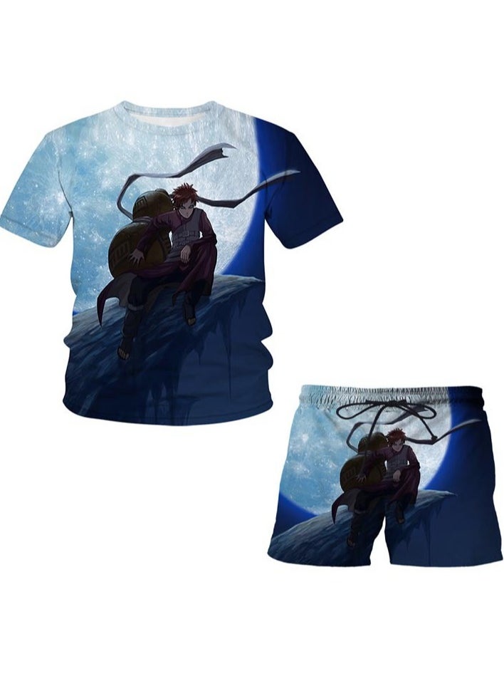 New Hokage Ninja Short Sleeve Shorts Set