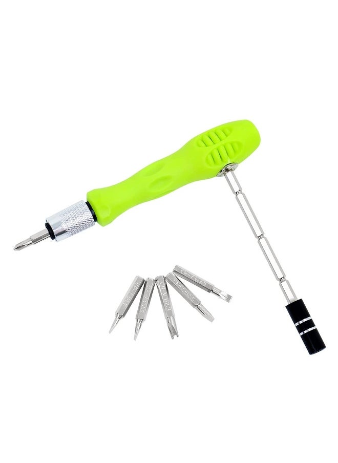 32 in 1 Small Screwdriver Set, Mini Magnetic Contains 30 Bits Precision Repair Tool Kit, Universal Torx Sets for Eyeglass, Watch, Phones, Laptop, Computers, Toys