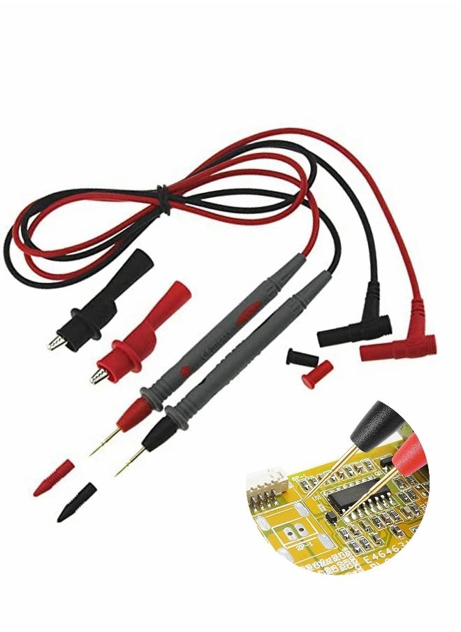 10A 1000V Multimeter Test Leads Kit Alligator Clips Probe Multi Meter Electric Tester leads Multitester Lead Set Wire Pen Cable