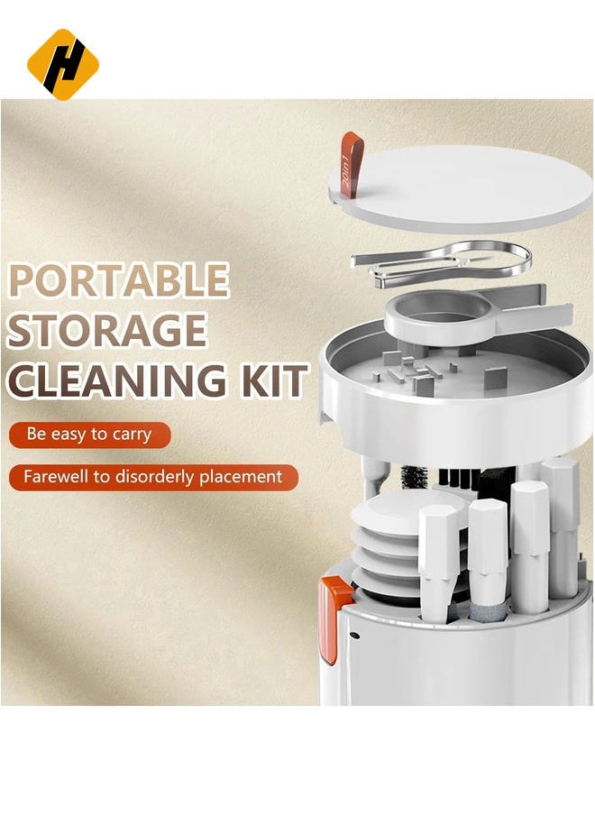 Versatile 20-in-1 Cleaning Solution – Complete Set of Brushes and Tools for Keyboards, Screens, and AirPods Pro