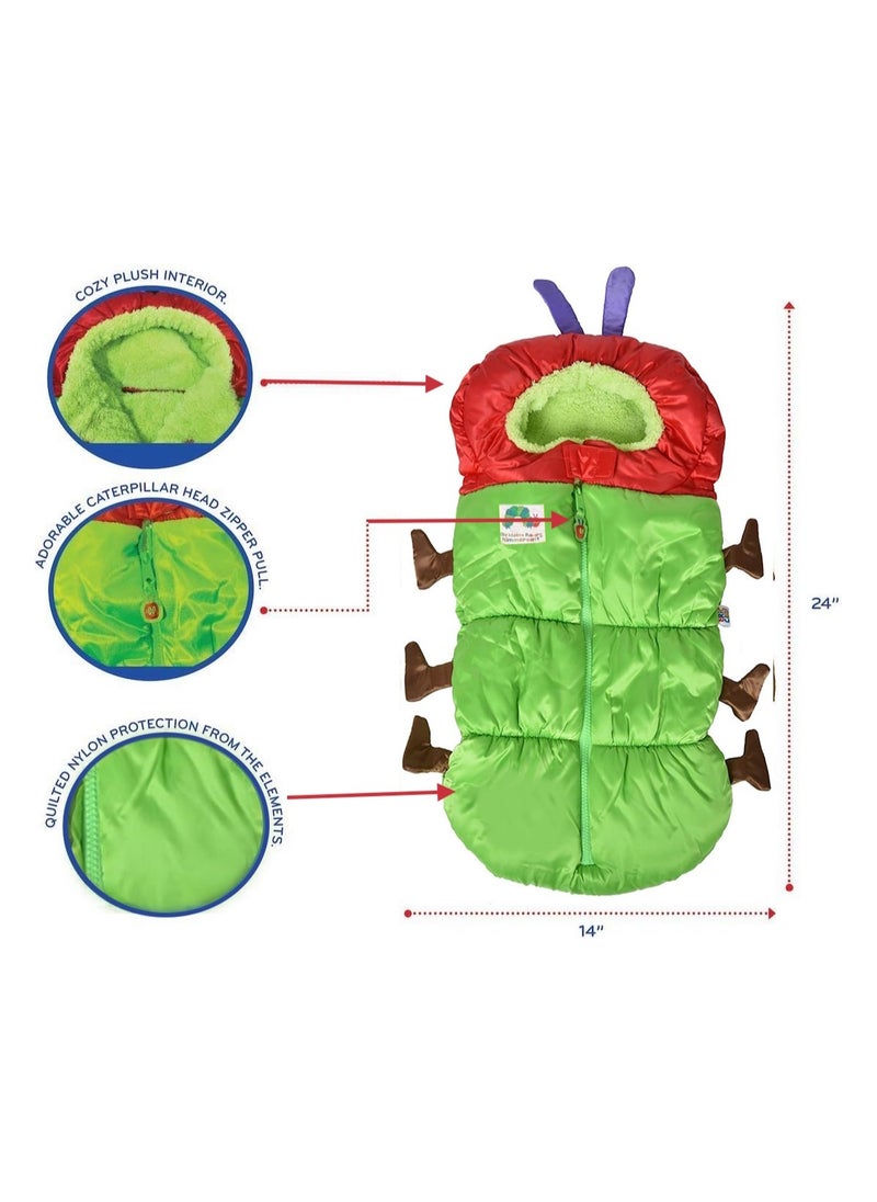 Eric Carle Infant Car Seat Cover Bunting Footmuff Infant Carrier Sack Toddler Bundle Me Baby Bag Baby Stroller Sleeping Bag Polyester The Very Hungry Caterpillar