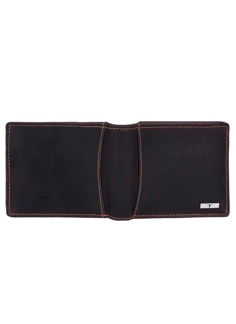 URBAN FOREST Oliver Vintage Brown Leather Wallet for Men