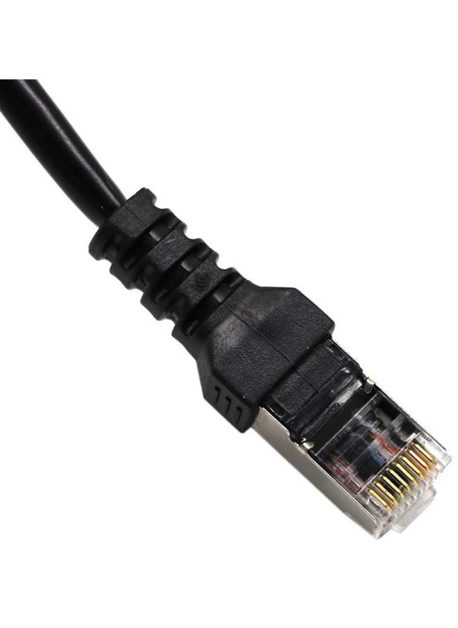 Rj45 Ethernet Splitter Cable 1 Male to 3 Female Port Lan Adapter Network Plug Connector for Cat5, Cat5e, Cat6, Cat7