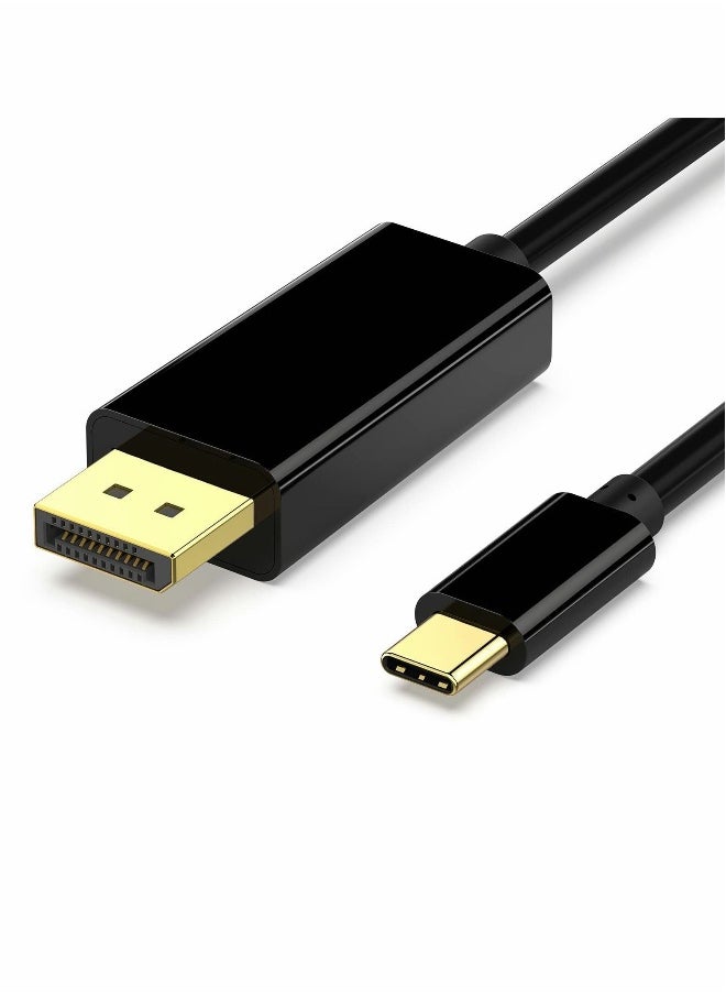 USB C to DP Cable, 4K@60Hz Type Cord 6ft