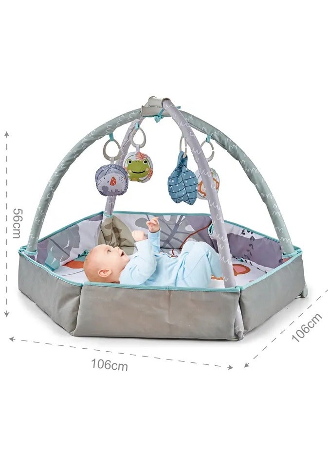 3 In 1 Baby Fitness Mat Playmat Baby Game Mat Baby Activity Gym Newborn Toys