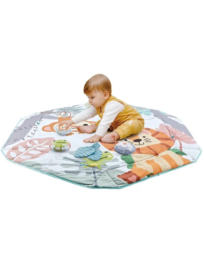 3 In 1 Baby Fitness Mat Playmat Baby Game Mat Baby Activity Gym Newborn Toys