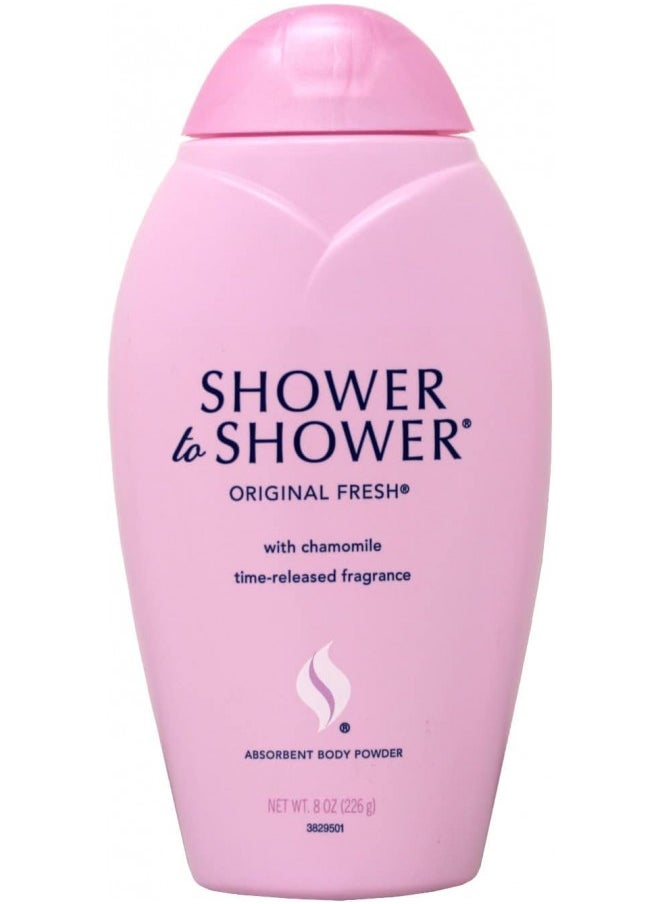 Shower to Shower Original Fresh 8 Oz (3 Pack)