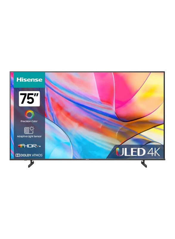 75 Inch LED 4K Smart TV 75A7K Black