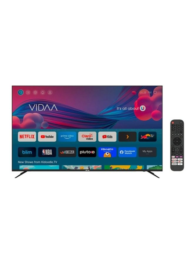 55 inch 4K Smart TV, Ultra HD, LED Television UHD55SVDLED1 Black