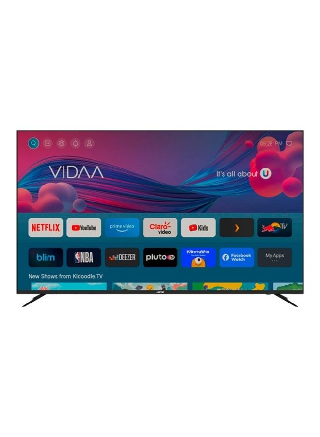 55 inch 4K Smart TV, Ultra HD, LED Television UHD55SVDLED1 Black