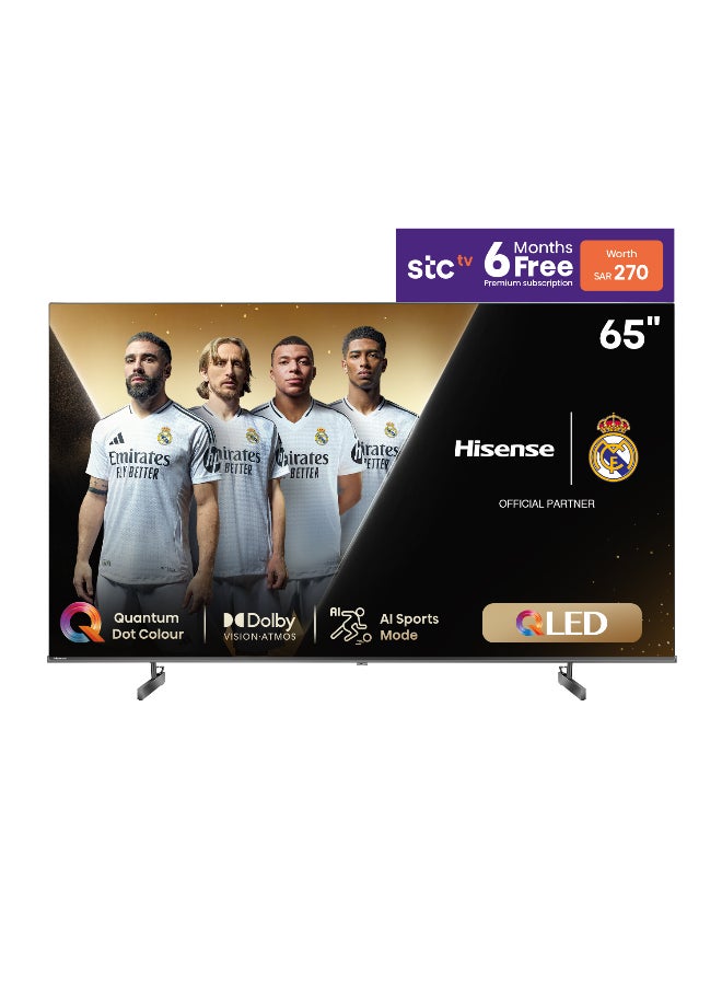 65 inch 4K Smart TV QLED 60 Hz 65Q6N Black