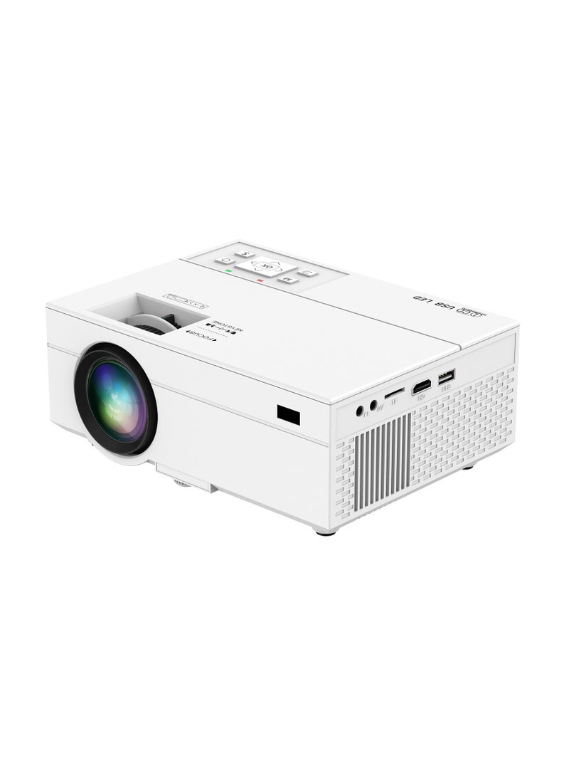 Portable Mini HD Projector for Home Theater with Same Screen Mobile Phone Compatibility