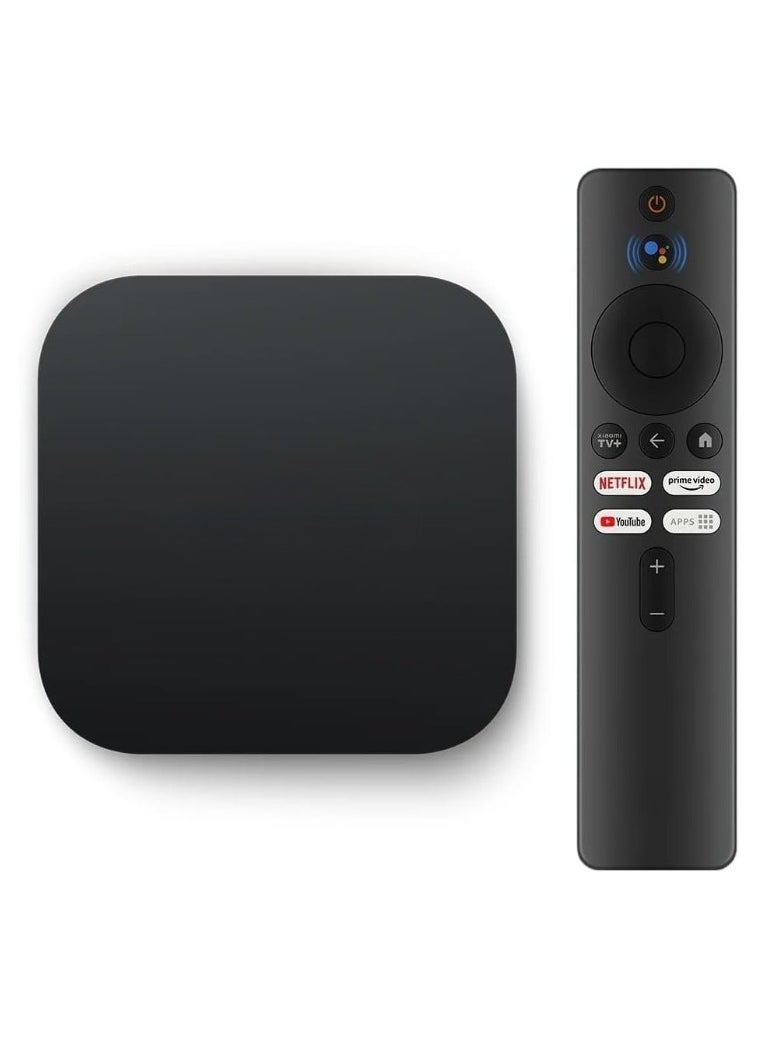 TV Box S (2nd Gen) GLOBAL VERSION 2024 with 4K Ultra HD Streaming Media Player |Dual Band Connectivity |Google TV And Google Assistant & Remote Supported