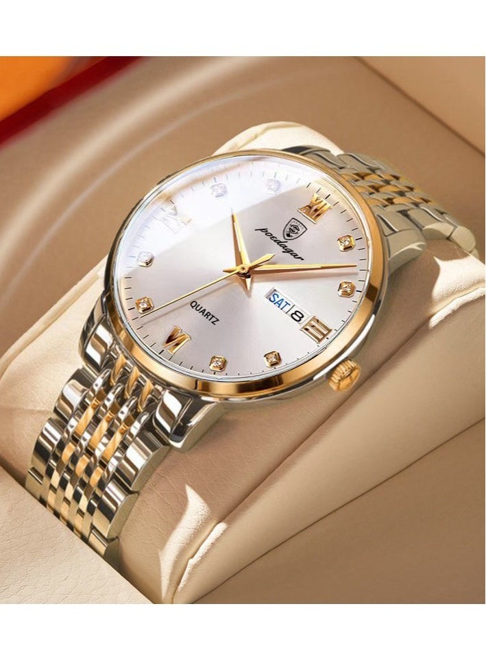 Men's Business Fashion Simple Waterproof Quartz Watch