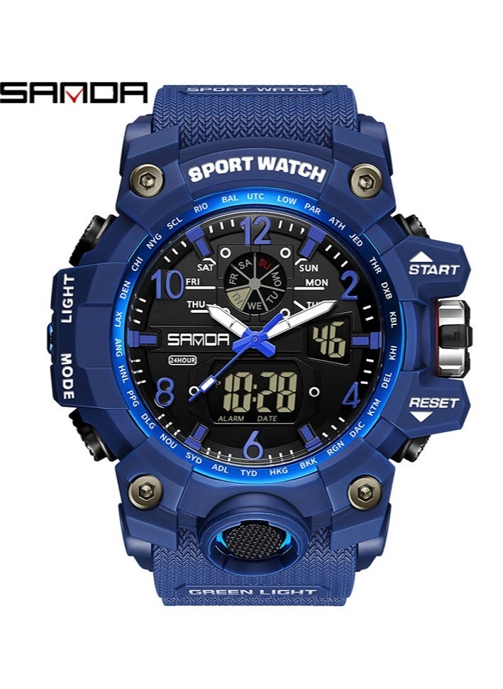 Multifunctional sports youth electronic watch