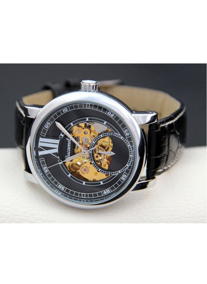 Men's Three-Dimensional Waterproof Automatic Mechanical Watch