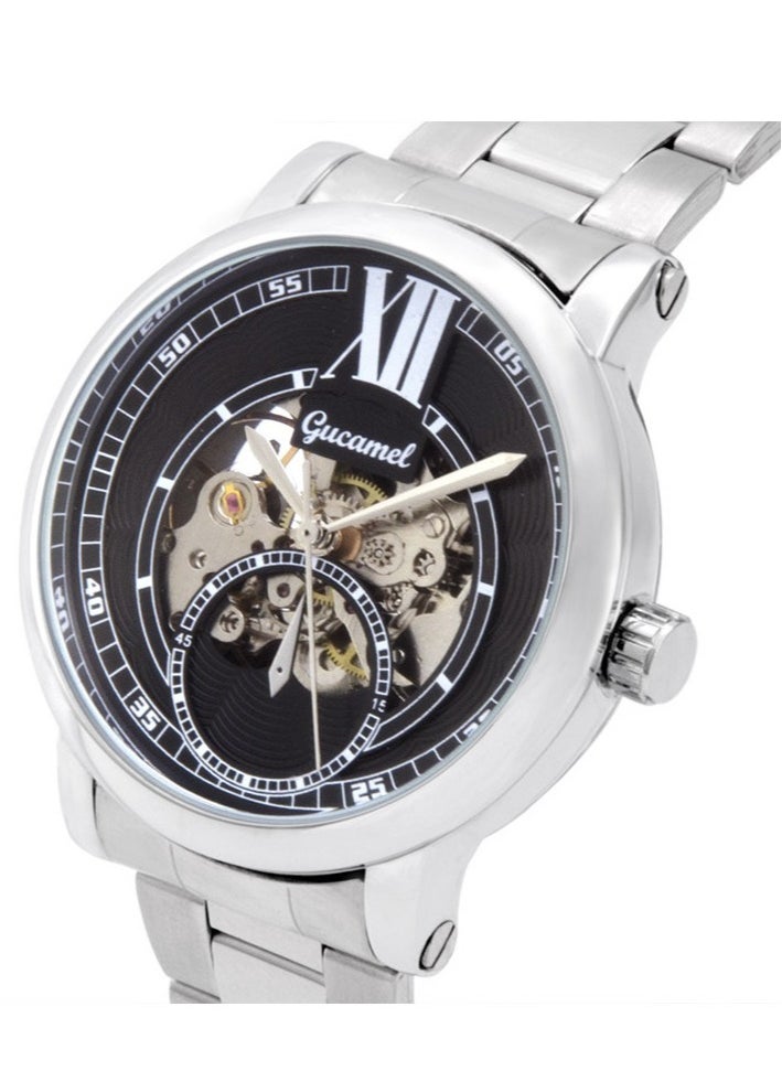 Men's Three-Dimensional Waterproof Automatic Mechanical Watch