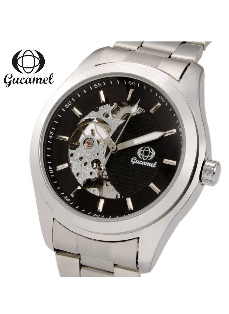 Men's Three-Dimensional Waterproof Automatic Mechanical Watch