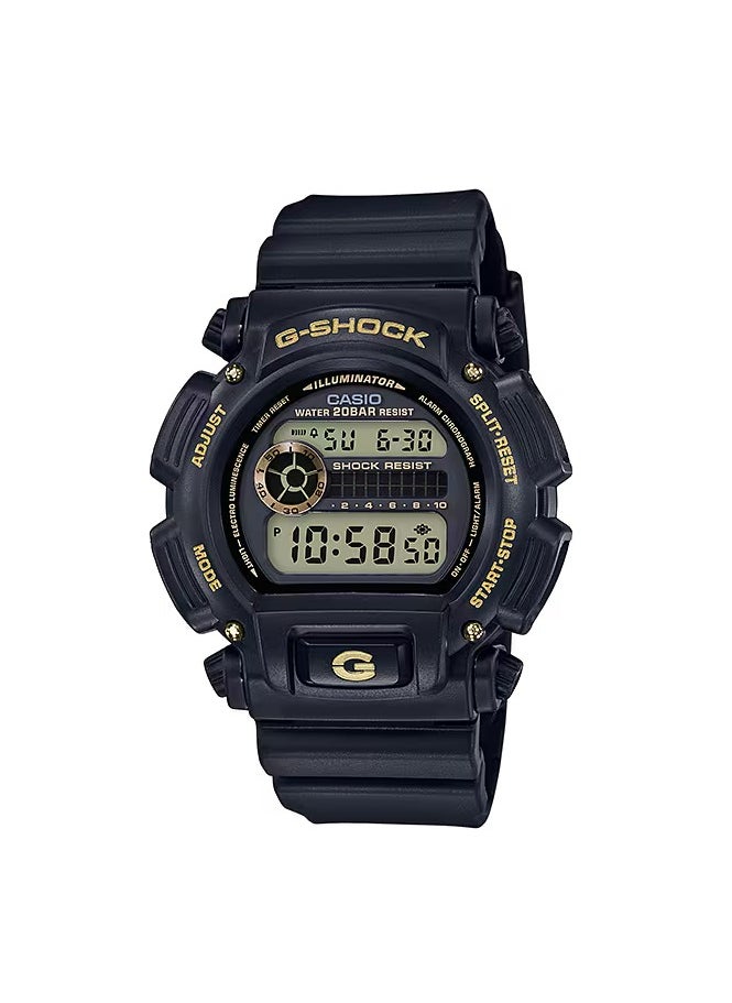 Casio Sport Watch For Men'sDigital Resin - DW-9052GBX-1A9DR