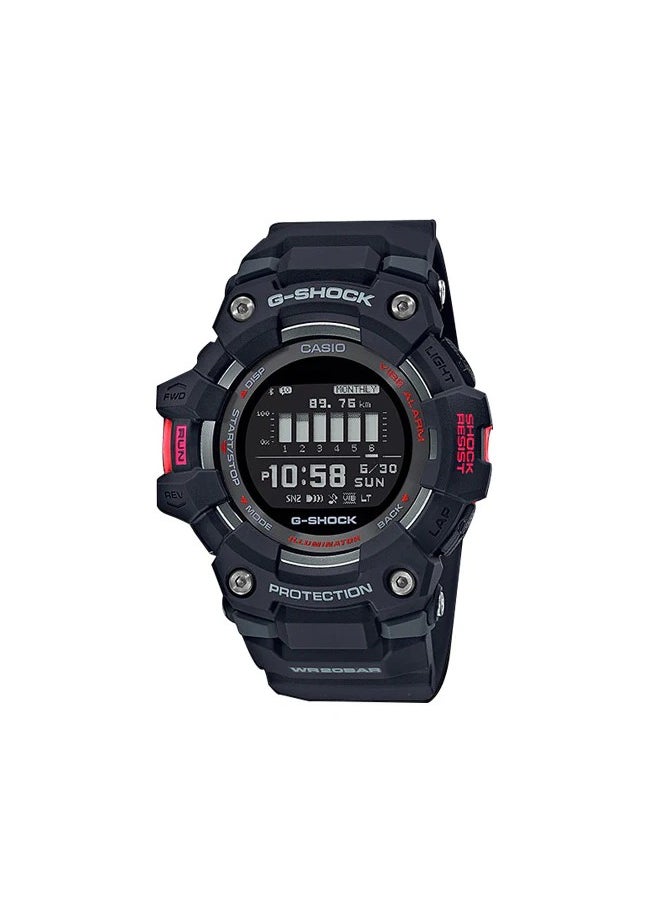 Casio G-Shock Digital Watch for Men with Resin Band, Water Resistant, GBD-100-1DR, Black